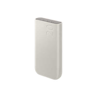 Samsung EB-P4520XUEGWW batteria portatile 20000 mAh Beige (20Ah Battery Pack [SFC 45W] - Common Beige - Warranty: 12M)