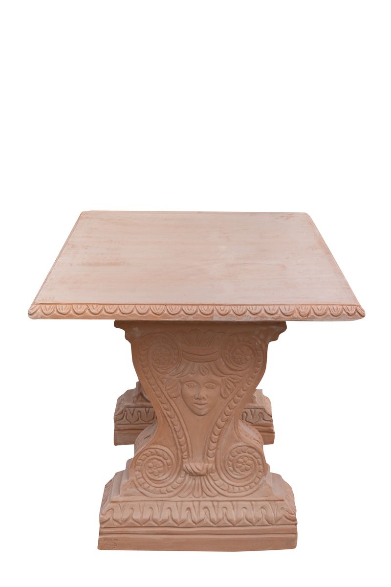 Biscottini Tavolo in Terracotta 100% Made in Italy interamente Lavorato a Mano realizzato