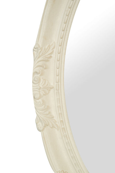 Biscottini SPECCHIERA DA PARETE IN LEGNO FINITURA BIANCA ANTICATA MADE IN ITALY Specchio