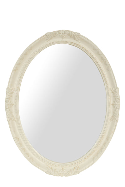 Biscottini SPECCHIERA DA PARETE IN LEGNO FINITURA BIANCA ANTICATA MADE IN ITALY Specchio