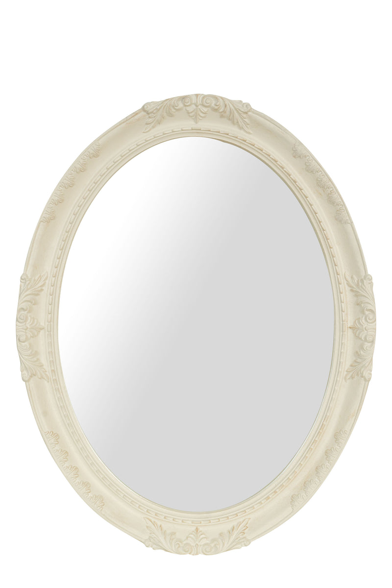 Biscottini SPECCHIERA DA PARETE IN LEGNO FINITURA BIANCA ANTICATA MADE IN ITALY Specchio