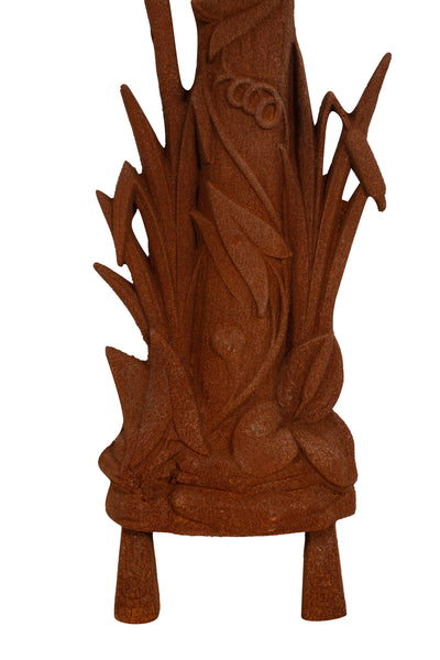 Biscottini Croce in fusione di ghisa finitura ruggine naturale Riproduzione antica