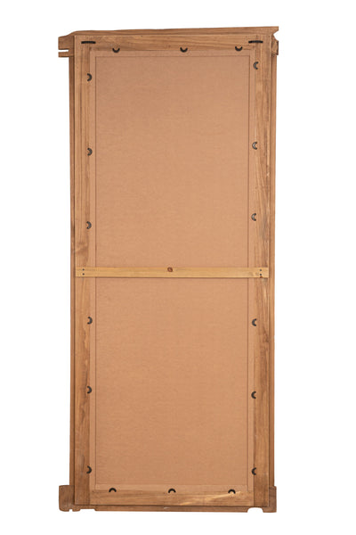 Biscottini Specchio da parete in legno massello Specchiera vecchio riciclato Offerta