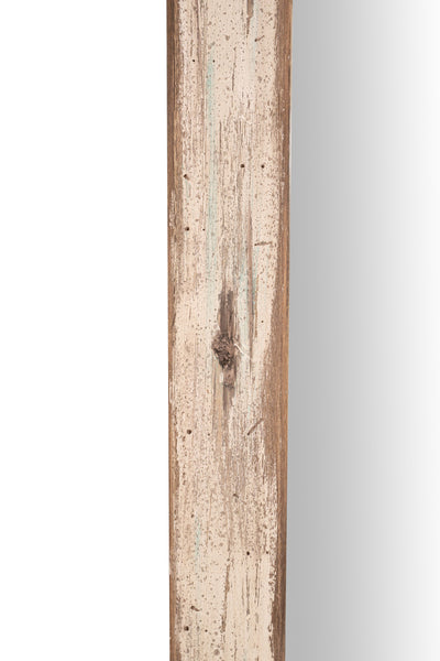 Biscottini Specchio da parete in legno massello Specchiera vecchio riciclato Offerta