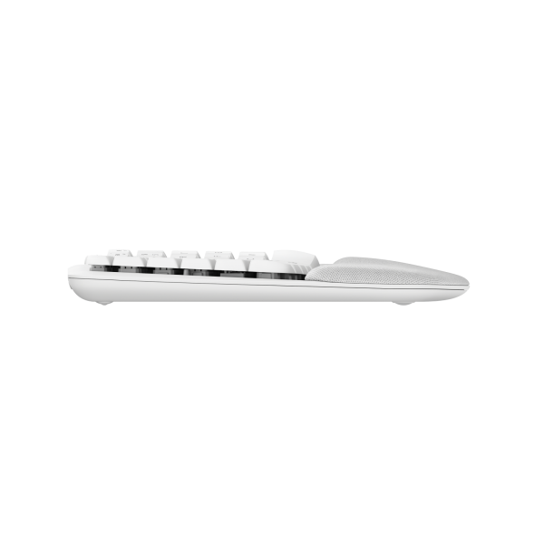 Logitech Wave Keys for Mac tastiera Casa/ufficio Bluetooth QWERTZ Tedesco Bianco
