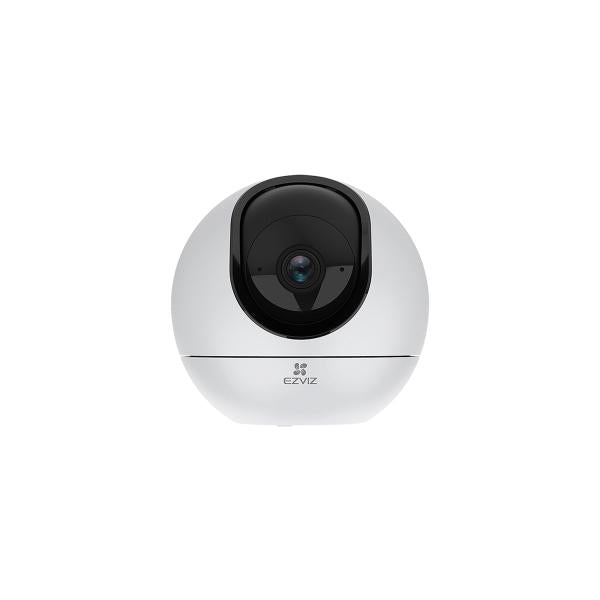 Telecamera Di Sorveglianza Ezviz H6 - 5mp - Videocamera Rotante Motorizzata - Auto Tracking - Rlevamento Umano E Animali Ia - Wdr - Wifi - Wifi Dual