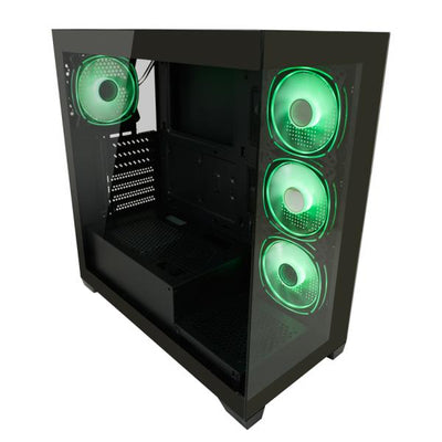 LC-Power LC-715B-ON computer case Midi Tower Nero (Geh?use MidiTower 715B black USB3.2/Au)
