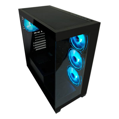 LC-Power LC-715B-ON computer case Midi Tower Nero (Geh?use MidiTower 715B black USB3.2/Au)