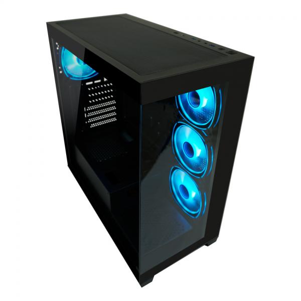 LC-Power LC-715B-ON computer case Midi Tower Nero (Geh?use MidiTower 715B black USB3.2/Au)