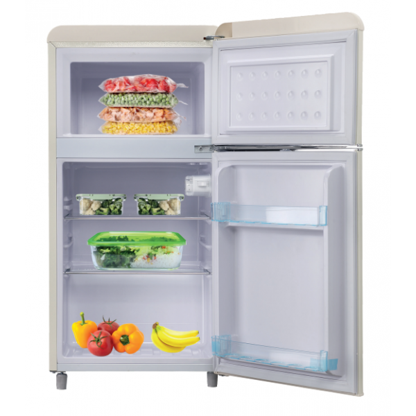Dcg Frigo Doppia Porta Linea Retro&