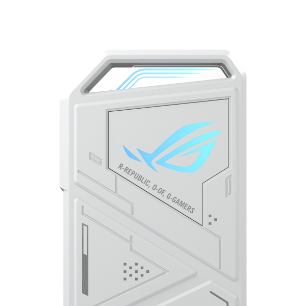 ASUS ROG Strix Arion White Edition Box esterno SSD Bianco M.2 (ASUS ROG Strix Arion - lagringspakning)