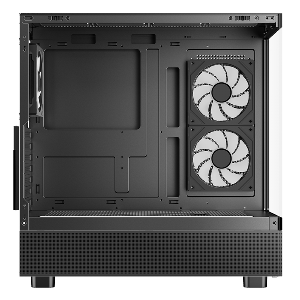 Case Itek SHOWBUI 42B - Gaming Tower, ATX, 3x12cm ARGB fan, 2xUSB3, Type-C, Side & Front Panel Temp Glass