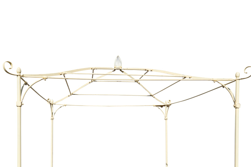 Biscottini Gazebo in ferro L350XPR350XH330 CM Molto solido stabile Offerta Speciale