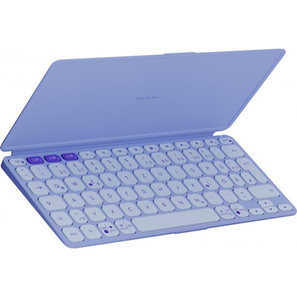 Logitech 920-012966 tastiera Universale Bluetooth QWERTZ Tedesco Lillà