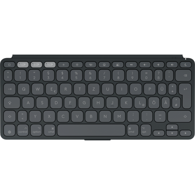 Logitech Keys-To-Go 2 tastiera Universale Bluetooth QWERTZ Tedesco Grafite