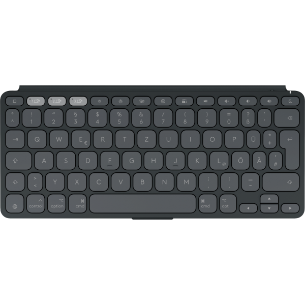 Logitech Keys-To-Go 2 tastiera Universale Bluetooth QWERTZ Tedesco Grafite