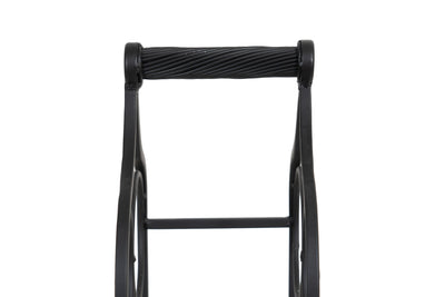 Biscottini Porta bottiglie in ferro battuto finitura nera anticata Cantinetta Offerta