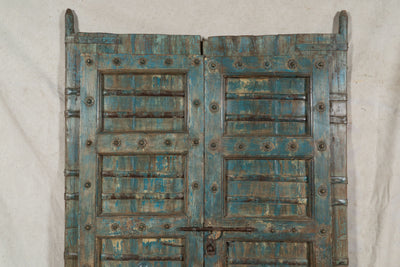 Biscottini Porta portone in legno massello e ferro da interno o da esterno vecchia e antica medievale scorrevole