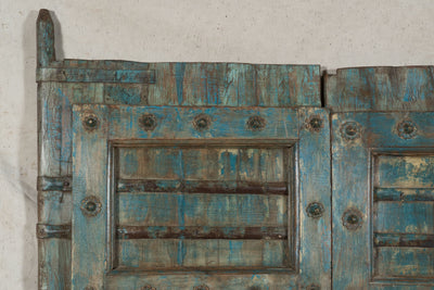 Biscottini Porta portone in legno massello e ferro da interno o da esterno vecchia e antica medievale scorrevole