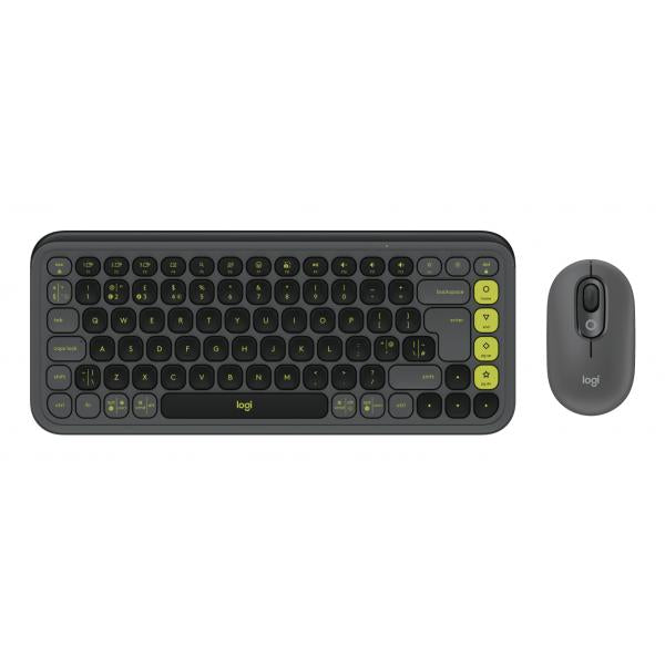 Logitech POP ICON COMBO (POP ICON COMBO - GRAPHITE - UK) - Versione UK