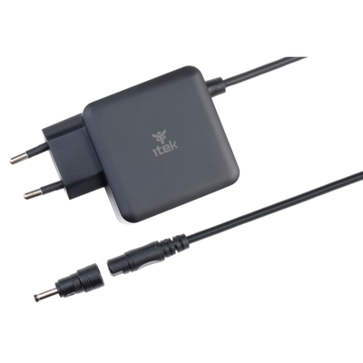 Alimentatore a muro per Notebook - 65W- Tecnologia GaN- Super Slim- 8 connettori