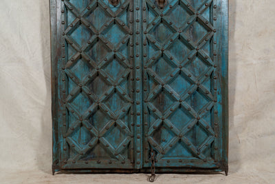 Biscottini Porta portone in legno massello e ferro da interno o da esterno vecchia e antica medievale scorrevole