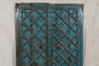 Biscottini Porta portone in legno massello e ferro da interno o da esterno vecchia e antica medievale scorrevole