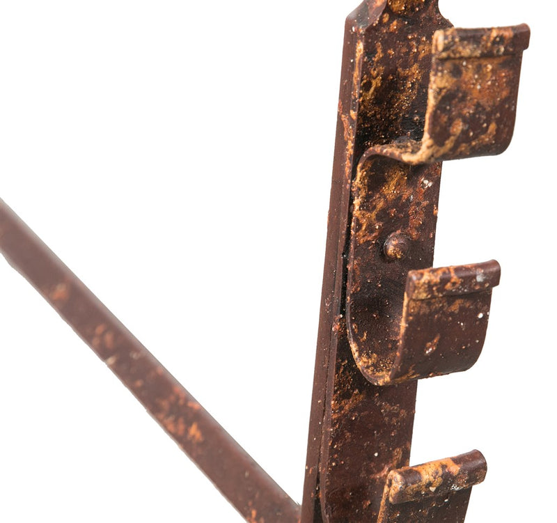 Biscottini COPPIA ALARI IN FERRO FORGIATO A MANO L64xPR29xH69 CM battuto interamente mano,