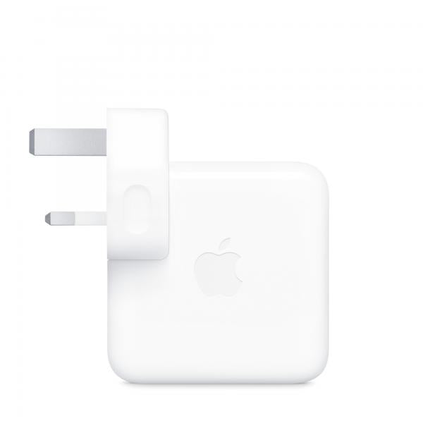 Apple MXN53B/A Caricabatterie per dispositivi mobili Cuffie, Computer portatile, Smartphone Bianco AC Interno (Apple - Power adapter - 70 Watt [24 pin USB-C] - United Kingdom)