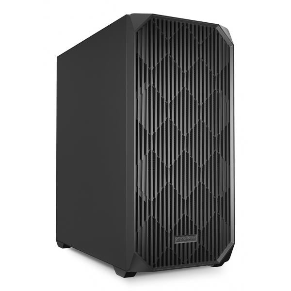 Sharkoon AK3 Midi Tower Nero (AK3 Black ATX [schwarz])