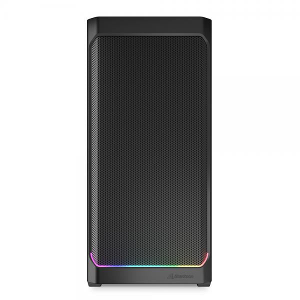 SHARKOON CASE AK4 ATX RGB STRIP BLACK