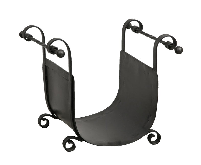 Biscottini PORTARIVISTE IN FERRO BATTUTO FINITURA NERA L45XPR44XH38 CM dimensioni Offerta