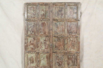 Biscottini Porta portone in legno massello e ferro da interno o da esterno vecchia e antica medievale scorrevole