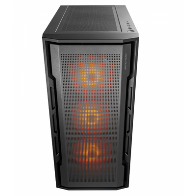 COUGAR UNIFACE RGB (BLACK) - PC CASE MID TOWER - VENTOLA RGB 3*120 + 120mm