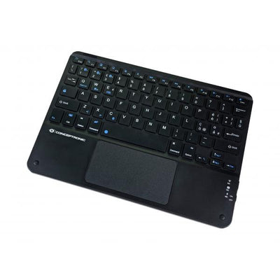 Tastiera Conceptronic TOBIN01BIT - wireless con Touchpad- Bluetooth - batteria ricaricabile