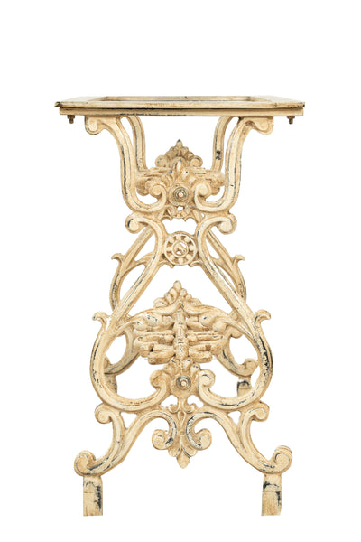 Biscottini Base tavolo in ghisa finitura anticata Molto stabile, robusta Offerta Speciale