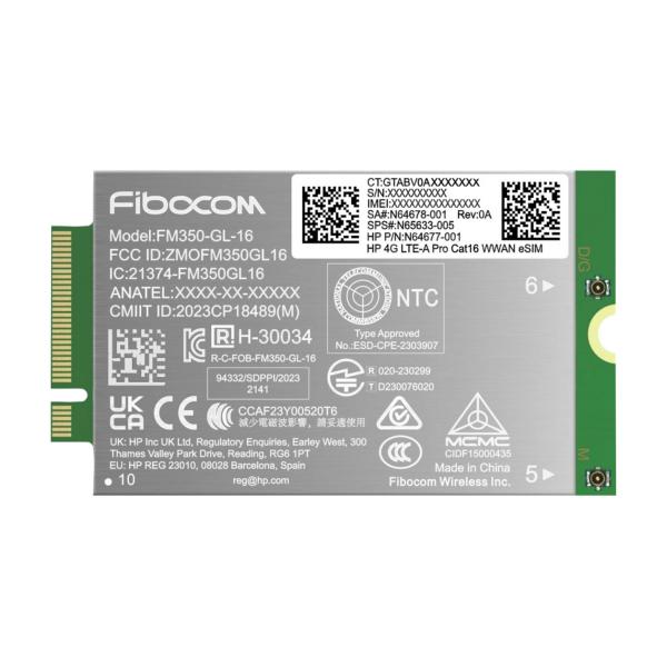 4G LTE-Advanced Pro WWAN for