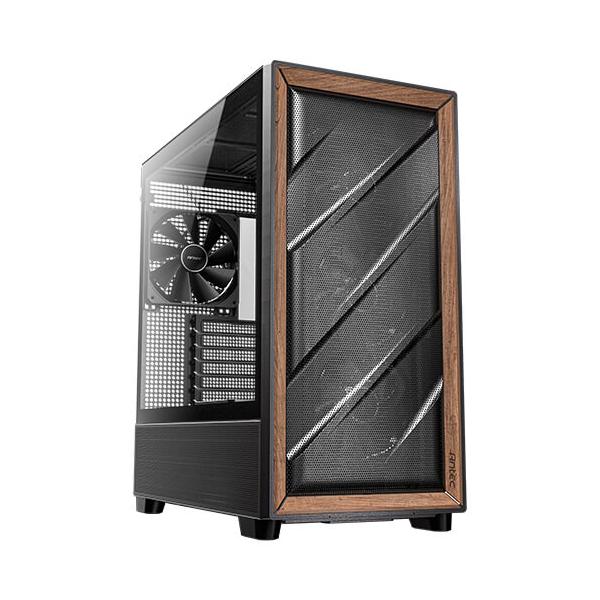 Antec 0-761345-10133-2 computer case Midi Tower Nero, Legno (FLUX mid tower case)