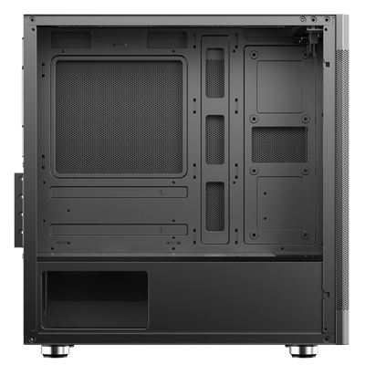Case PROMESH 35B - Gaming Office Mini Tower mATX- Type-C- 2xUSB3- 3 Lati MESH