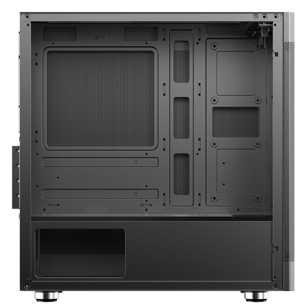 Case PROMESH 35B - Gaming Office Mini Tower mATX- Type-C- 2xUSB3- 3 Lati MESH