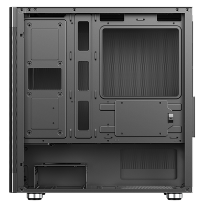 Case PROMESH 35B - Gaming Office Mini Tower mATX- Type-C- 2xUSB3- 3 Lati MESH