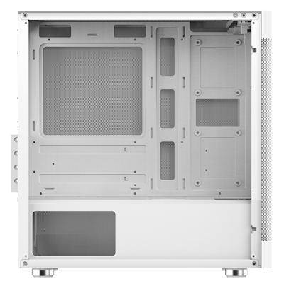 Case Itek PROMESH 35W - Gaming Office Micro Tower, MATX, 2xUSB3, Type-C, 3 Lati Mesh - Bianco White Edition