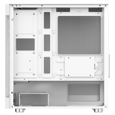 Case Itek PROMESH 35W - Gaming Office Micro Tower, MATX, 2xUSB3, Type-C, 3 Lati Mesh - Bianco White Edition