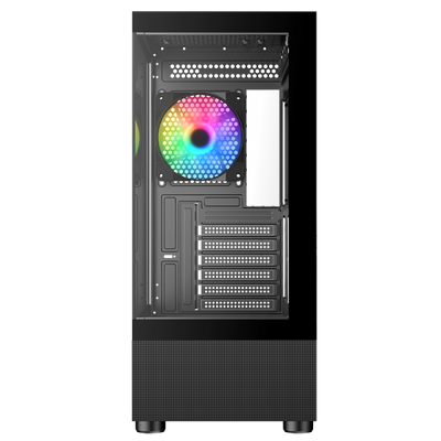 Case SHOWBUI 33B - Gaming Tower ATX- 12cm ARGB fan- USB3- Side & Front Panel Temp Glass