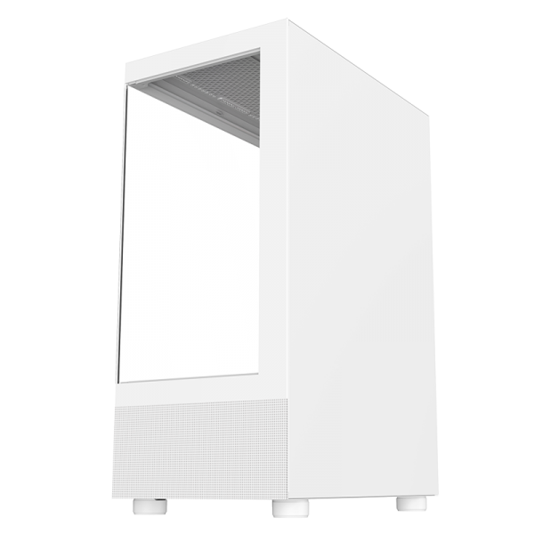 Case SHOWBUI 33W - Gaming Tower ATX- 12cm ARGB fan- USB3- Side & Front Panel Temp Glass- White Edition