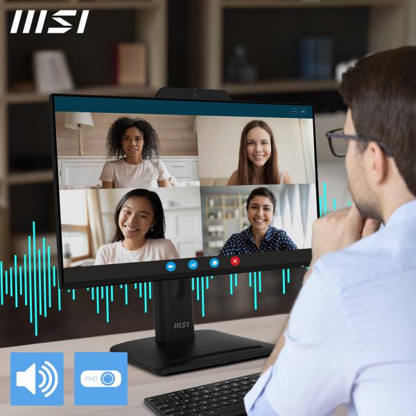 MON 23,8IPS FHD BK MM PVT DOCK WEB MSI PRO MP242PMG 1MS 120HZ WEBCAM