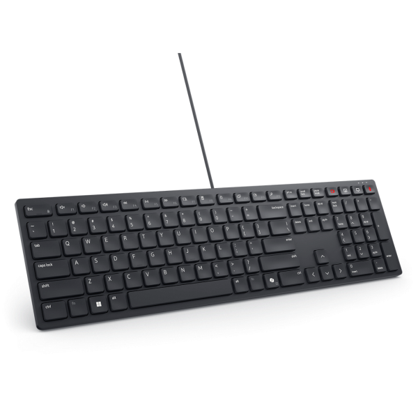 DELL KB525C tastiera Ufficio USB QWERTZ Tedesco Nero