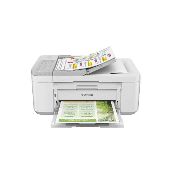 CANON INK COL A4 FAX WIFI USB ADF F/R CANON TR4756I BIANCA 1200PG