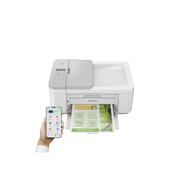 CANON INK COL A4 FAX WIFI USB ADF F/R CANON TR4756I BIANCA 1200PG