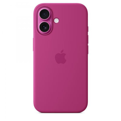 APPLE iPhone 16 - Custodia in silicone con MagSafe - Fucsia